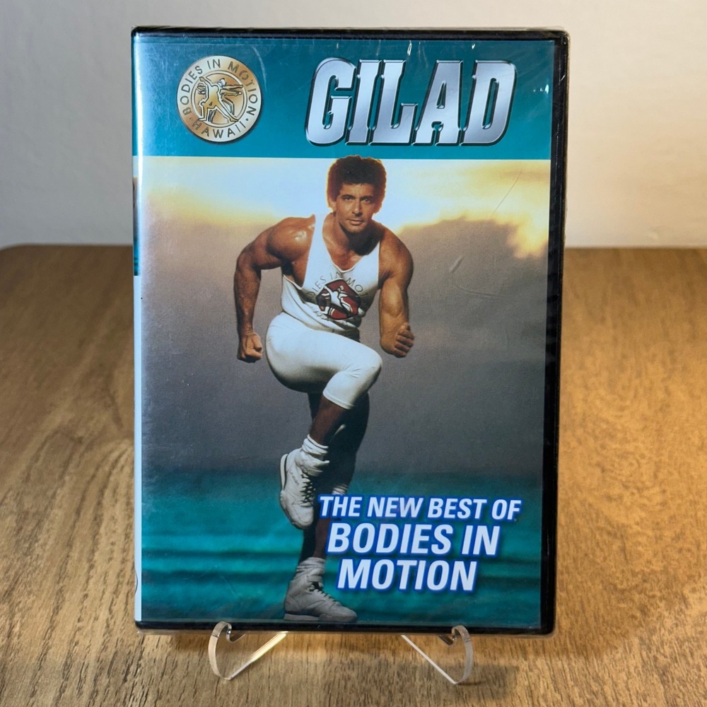Gilad The New Best of Bodies in Motion DVD Unisex OS Blue New Workout Fitness